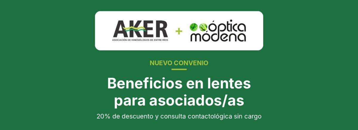 convenio AKER con Optica Moderna